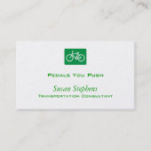 自転車の記号 名刺 (正面)