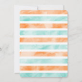 自転車の誕生日パーティー招待状 招待状 (裏面)