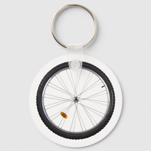 自転車の車輪 キーホルダー (正面)