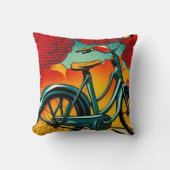 自転車の輝き クッション (正面)