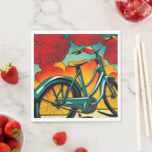 自転車の輝き スタンダードランチョンナプキン (インサイチュ)