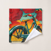 自転車の輝き バスタオルセット (ウォッシュタオル)