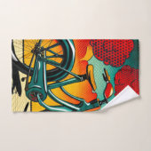 自転車の輝き バスタオルセット (ハンドタオル)