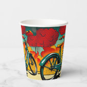 自転車の輝き 紙コップ (裏面)