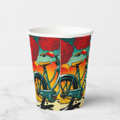 自転車の輝き 紙コップ (右)