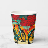 自転車の輝き 紙コップ (正面)