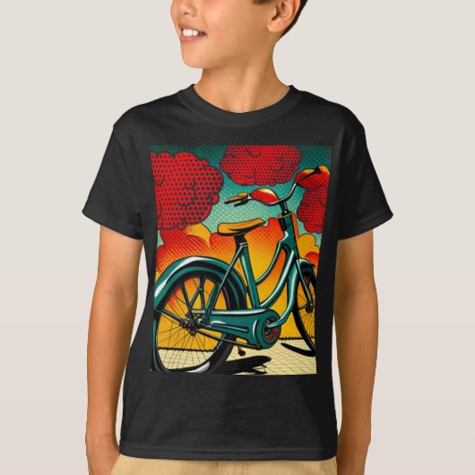 自転車の輝き Tシャツ (正面)