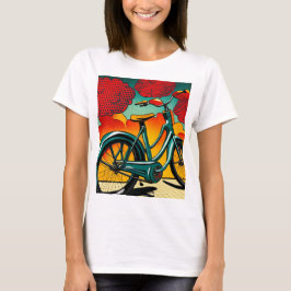 自転車の輝き Tシャツ