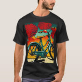 自転車の輝き Tシャツ (正面)