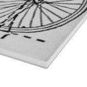 自転車の青写真 カッティングボード (角)
