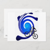 自転車の魂の急 ポストカード (正面/裏面)