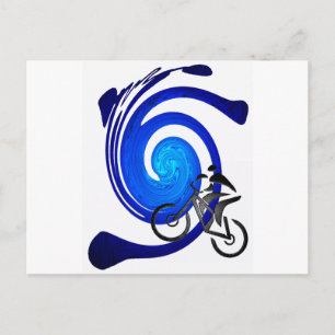 自転車の魂の急 ポストカード