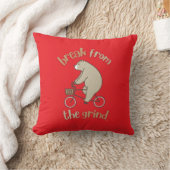 自転車のBFTG枕に乗る クッション (ブランケット)