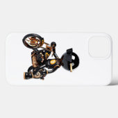自転車のBman、Bitcoin、Natasha Us作 Case-Mate iPhoneケース (裏面 (横))