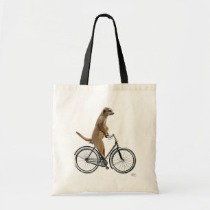 自転車のMeerkat トートバッグ