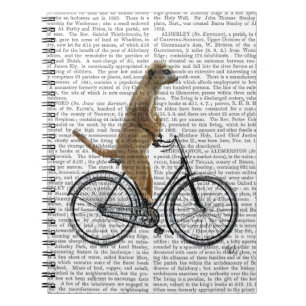 自転車のMeerkat ノートブック
