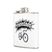 自転車は自由である フラスク (左)