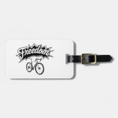 自転車は自由である ラゲッジタグ (正面横)