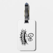 自転車は自由である ラゲッジタグ (裏面縦)