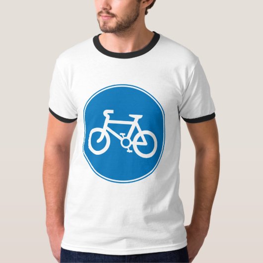 自転車はTシャツをからかいます Tシャツ (正面)