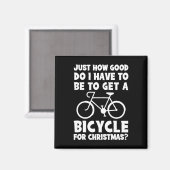 自転車をもらうためにどれだけ頑張ればいいの? マグネット (正面/裏面)