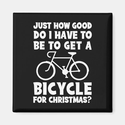 自転車をもらうためにどれだけ頑張ればいいの? マグネット (正面)