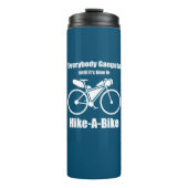 自転車をハイキングする時間になるまで、すべてのギャング タンブラー (正面)