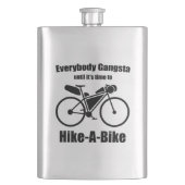 自転車をハイキングする時間になるまで、すべてのギャング フラスク (正面)