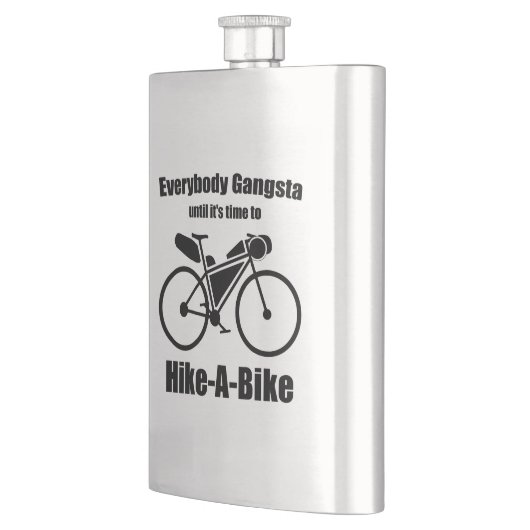 自転車をハイキングする時間になるまで、すべてのギャング フラスク (左)