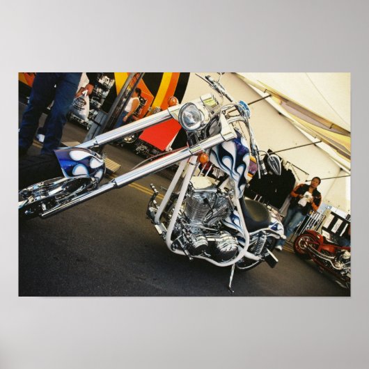 自転車を表示 ポスター (正面)