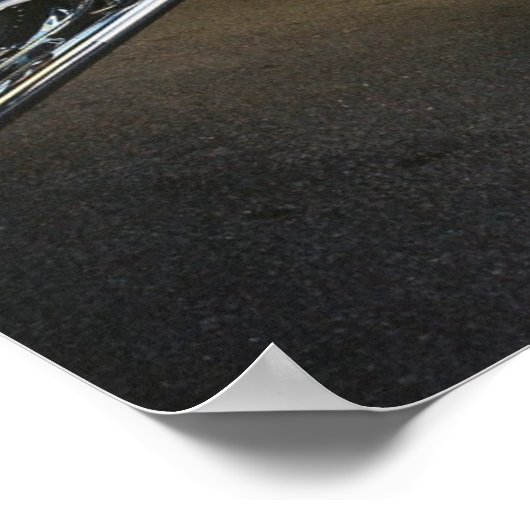 自転車を表示 ポスター (角)