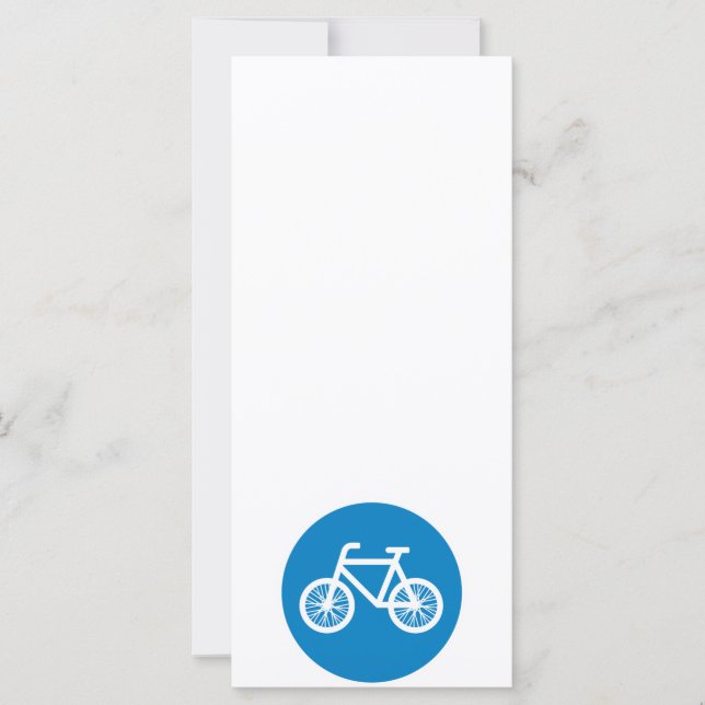 自転車を走らせる (正面)