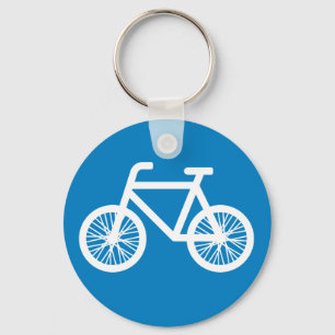 自転車を走らせる キーホルダー