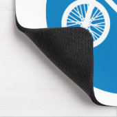 自転車を走らせる マウスパッド (コーナー)