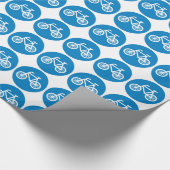 自転車を走らせる ラッピングペーパー (角)