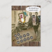 自転車を進むこと 名刺 (裏面)