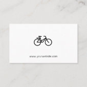 自転車アイコン | バイクショップ 予約カード (裏面)