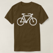 自転車アイコン Tシャツ (デザイン正面)