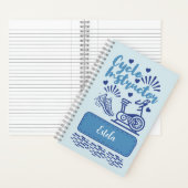 自転車インストラクターのプレゼント ノートブック (内側)