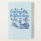 自転車インストラクターのプレゼント ノートブック (裏面)