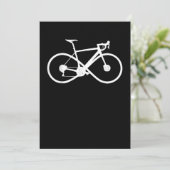 自転車インフィニティロードバイクレースサイクリングサイクリスト サンキューカード (スタンド正面)