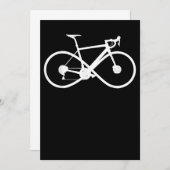 自転車インフィニティロードバイクレースサイクリングサイクリスト ノートカード (正面/裏面)