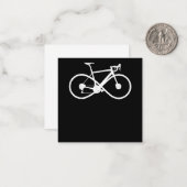 自転車インフィニティロードバイクレースサイクリングサイクリスト ノートカード (正面/裏面インサイチュ)