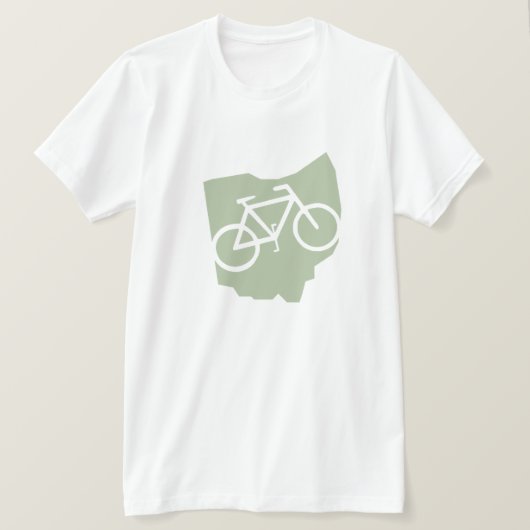 自転車オハイオTシャツ Tシャツ (デザイン正面)