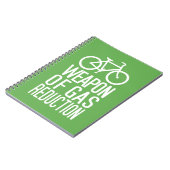 自転車カスタムカラーノート ノートブック (左側)