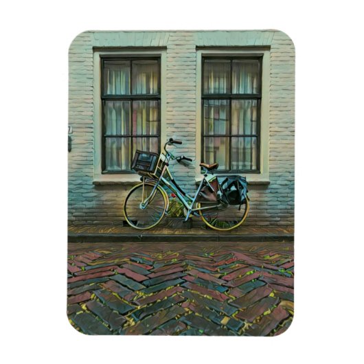 自転車カッコいいの贈り物 マグネット (縦)