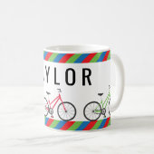 自転車カラフルカスタム専用マグカップ コーヒーマグカップ (正面右)