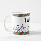 自転車カラフルカスタム専用マグカップ コーヒーマグカップ (左)