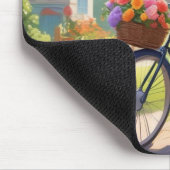 自転車カラフル用マウスパッド上の猫と一緒に表示 マウスパッド (コーナー)