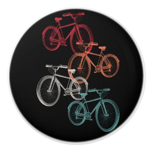 自転車カラフル セラミックノブ (正面)